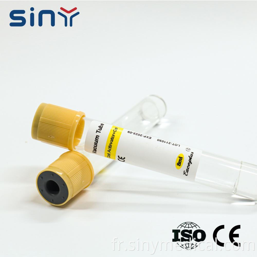 8 Ml Clot Actirvator Gel Tube